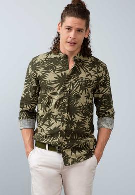 Erkek Yeşil Gömlek Uzunkol - 50202705015