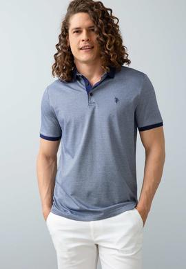 Erkek Lacivert Polo Yaka T-Shirt - 50199806025