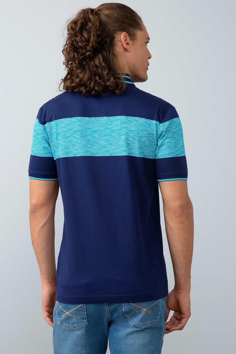 Erkek Lacivert Polo Yaka T-Shirt - 50199808012