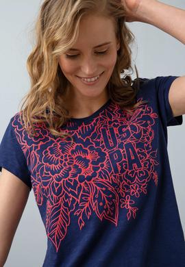 Kadın Lacivert Tişört - 50202617023