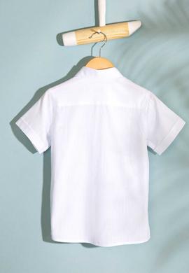 Erkek Çocuk Beyaz Gömlek Kısakol - 50204637001