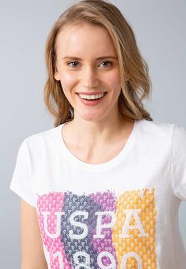 Kadın Pembe Bisiklet Yaka T-Shirt - 50202601001