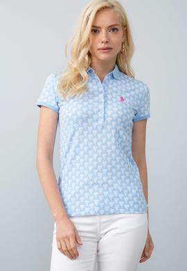 Kadın Mavi Tişört - 50202777008