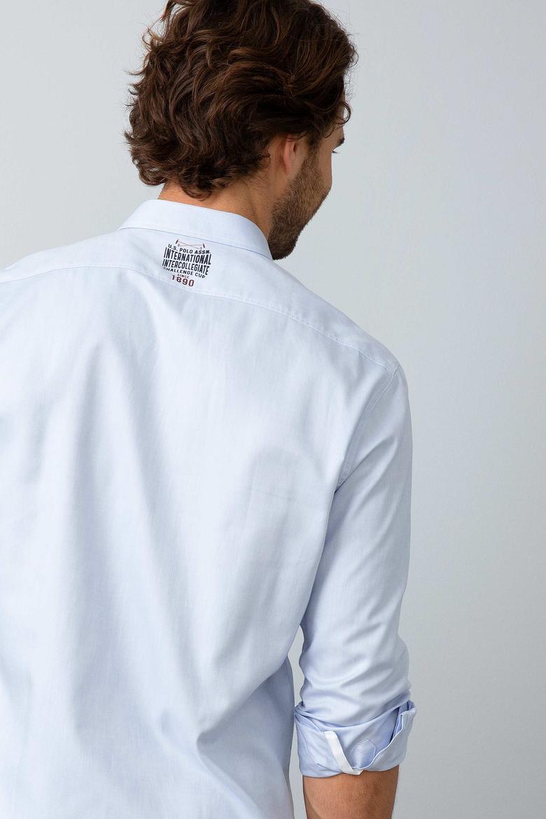 Erkek Açık Mavi Uzun Kollu Gömlek - 50192184007