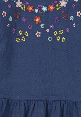 Kız Çocuk Mavi Jean Elbise - 50209024001