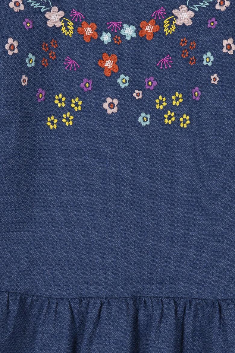 Kız Çocuk Mavi Jean Elbise - 50209024001