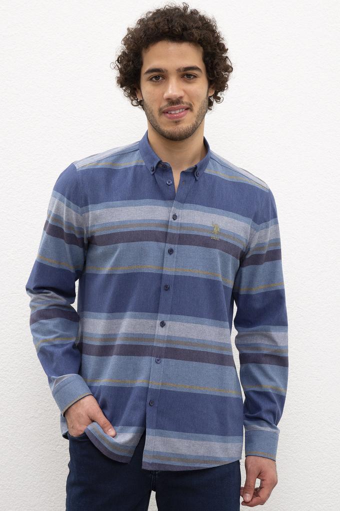 Erkek Lacivert Gömlek