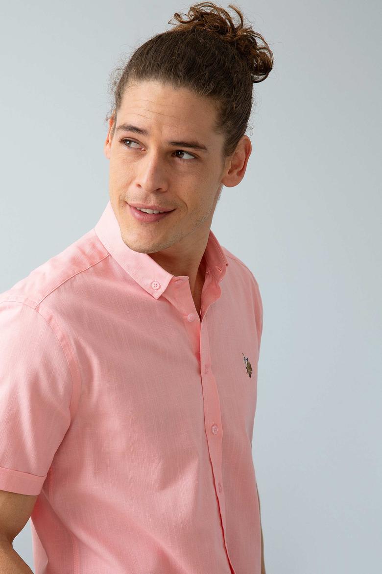 Erkek Pembe Gömlek - 50200063059