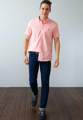 Erkek Pembe Gömlek - 50200063059