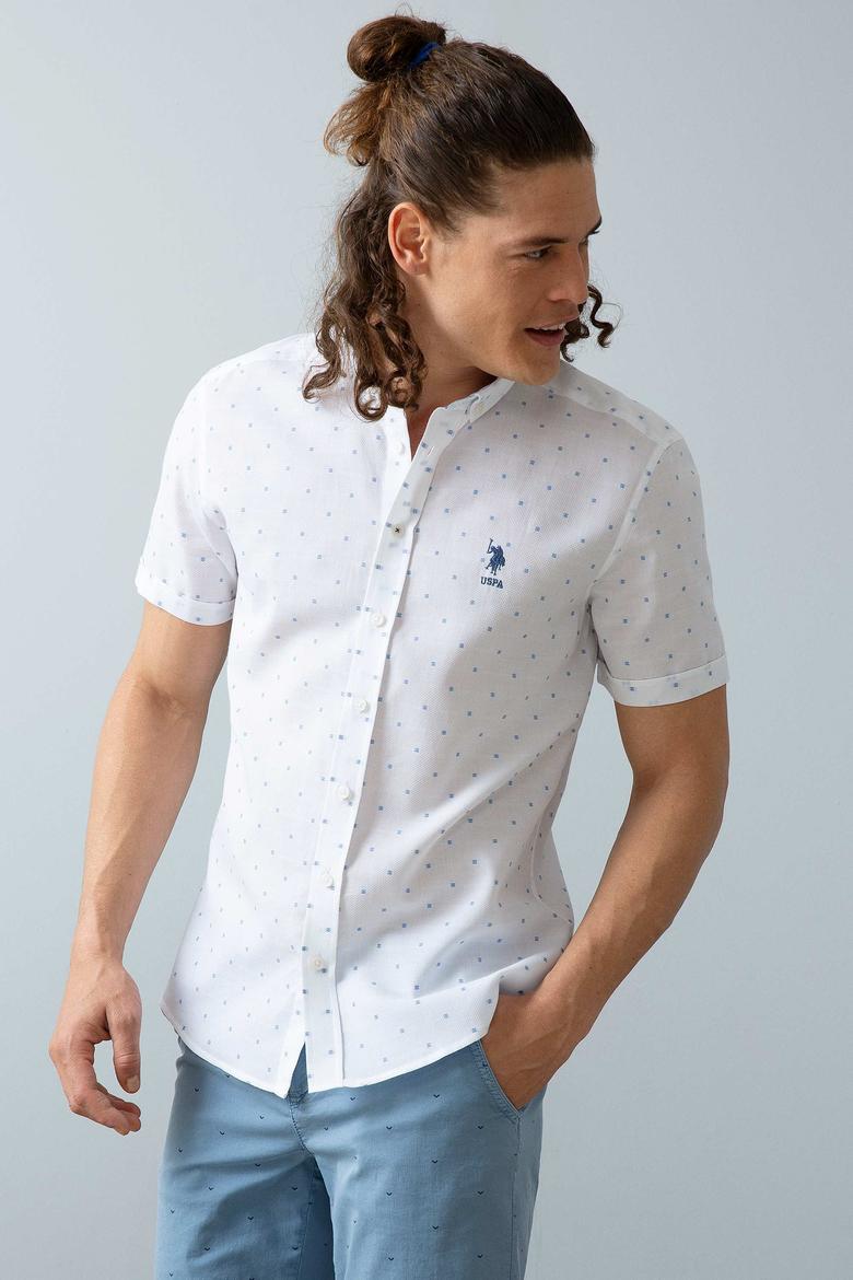 Erkek Beyaz Gömlek Kısakol - 50200238004