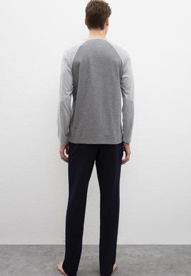 Erkek Gri Pijama - 50223333003