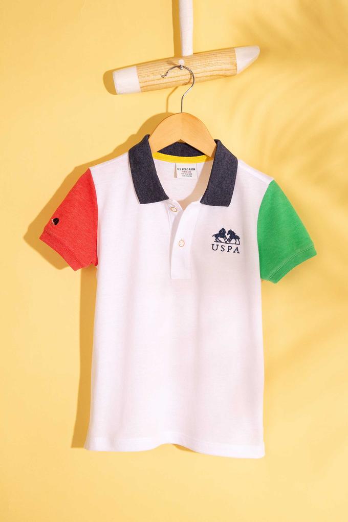 Erkek Çocuk Beyaz Tişört