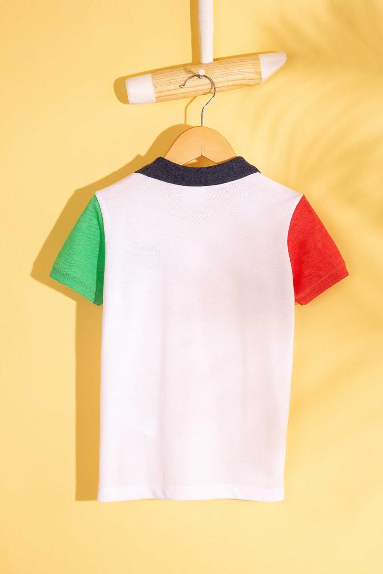 Erkek Çocuk Beyaz Tişört - 50205266003