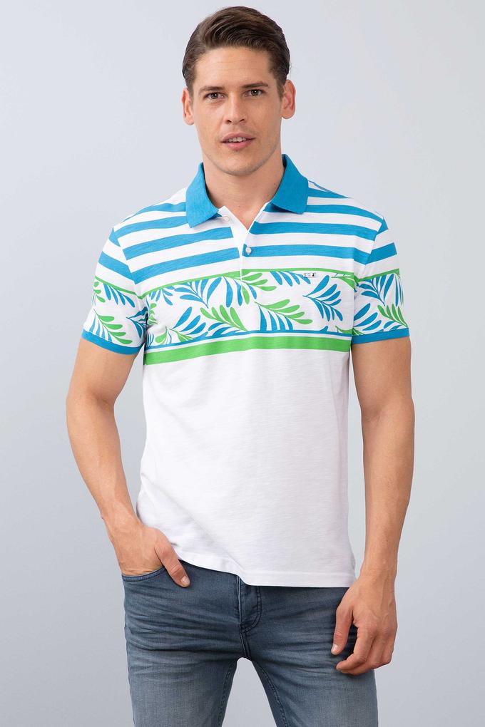 Erkek Elma Yeşili Polo Yaka T-Shirt