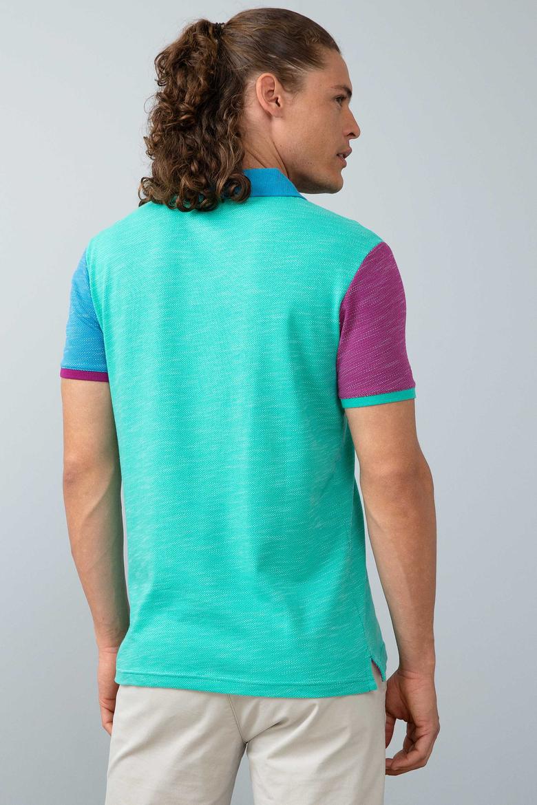 Erkek Elma Yeşili Polo Yaka T-Shirt - 50200033019