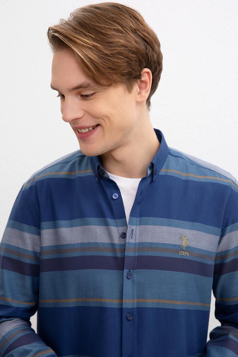 Erkek Yeşil Gömlek Uzunkol