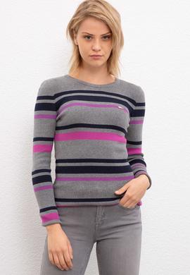 Kadın Gri Kazak - 50205560012