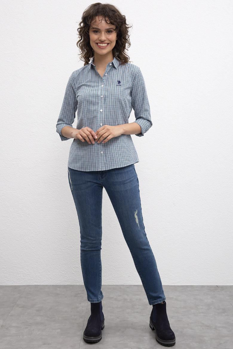 Kadın Mavi Gömlek - 50219981011