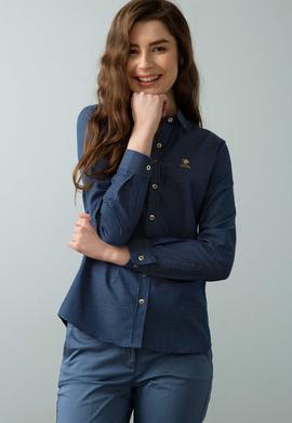 Lacivert Gömlek Uzunkol - 50191910007