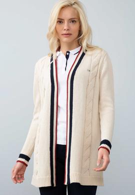 Kadın Beyaz Triko Hırka - 50200300002