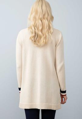 Kadın Beyaz Triko Hırka - 50200300002