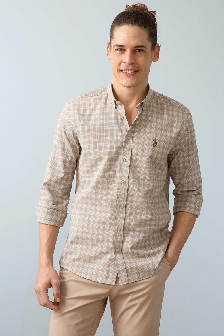 Beyaz Gömlek Uzunkol