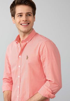 Turuncu Gömlek Uzunkol - 50185658004