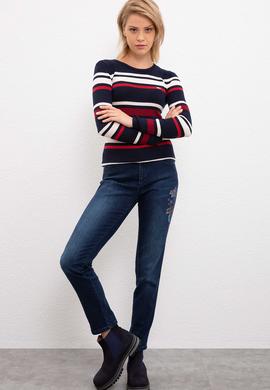 Kadın Lacivert Kazak - 50205560006