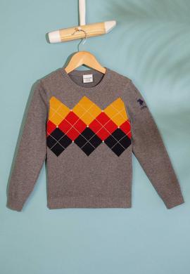 Erkek Çocuk Gri Kazak - 50206121011