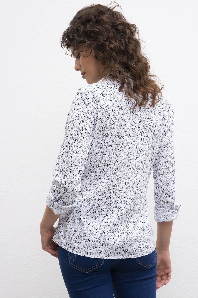 Kadın Mavi Gömlek - 50219984013