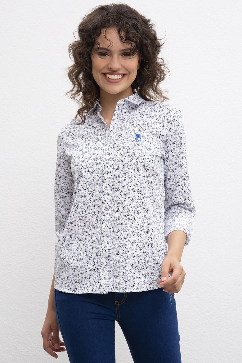 Kadın Mavi Gömlek - 50219984013