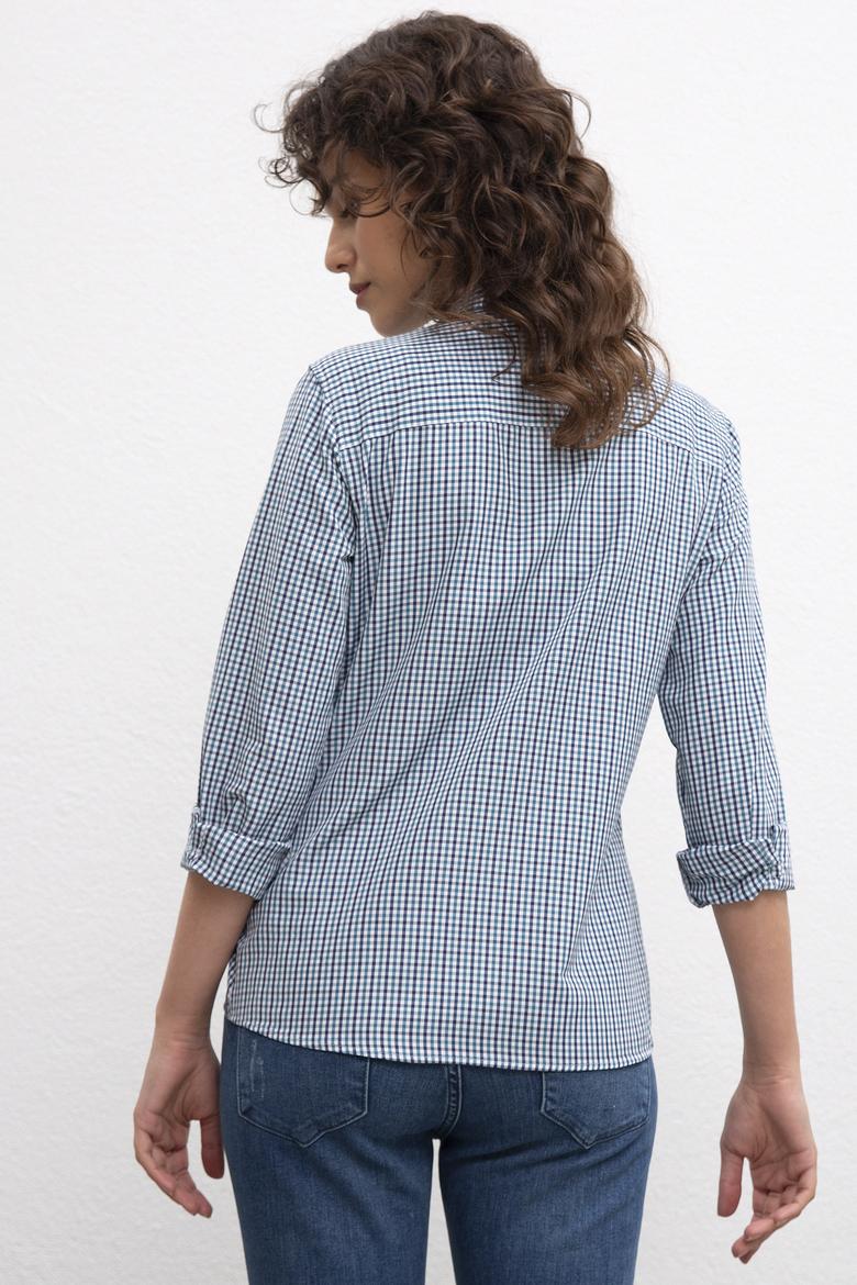 Kadın Mavi Gömlek - 50219981011