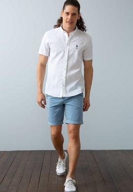 Erkek Beyaz Gömlek Kısakol - 50200238004