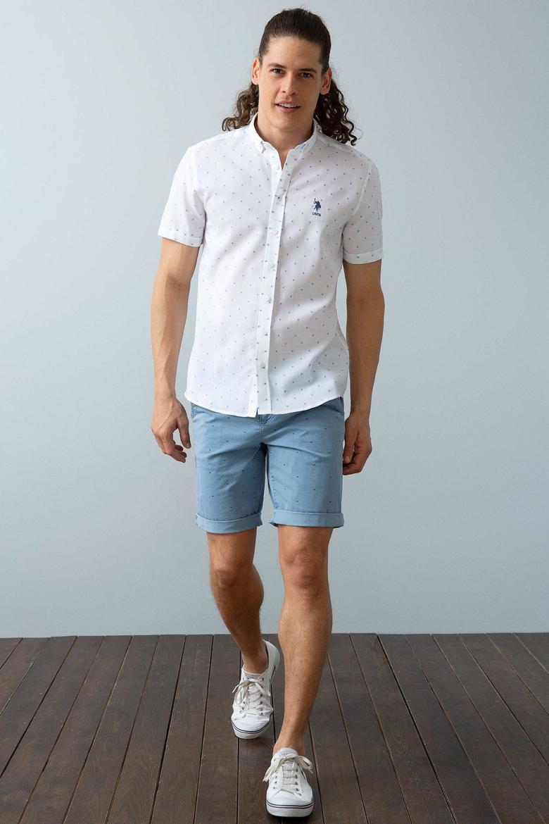 Erkek Beyaz Gömlek Kısakol - 50200238004