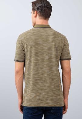 Erkek Haki Polo Yaka T-Shirt - 50205919014