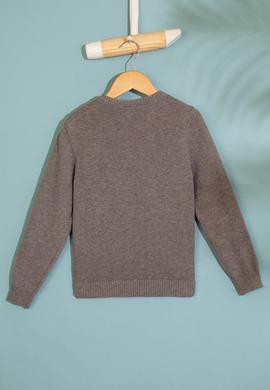 Erkek Çocuk Gri Kazak - 50206121011