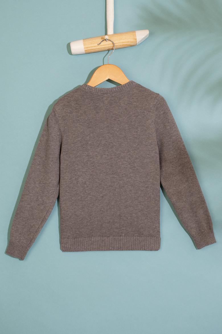 Erkek Çocuk Gri Kazak - 50206121011