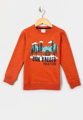 Çocuk Turuncu Sweatshirt - 50215879012