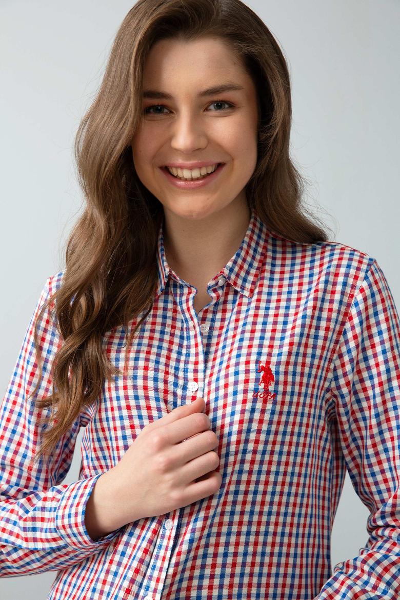 Kırmızı Gömlek Uzunkol - 50200789001