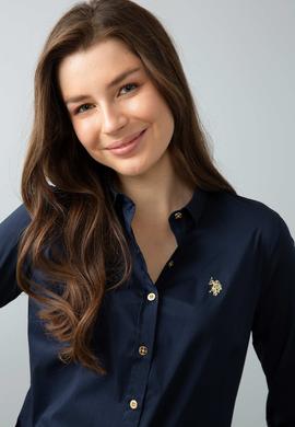 Lacivert Gömlek Uzunkol Basic - 50192577025