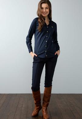 Lacivert Gömlek Uzunkol Basic - 50192577025