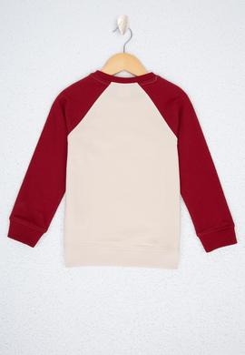 Çocuk Kırmızı Sweatshirt - 50215826037