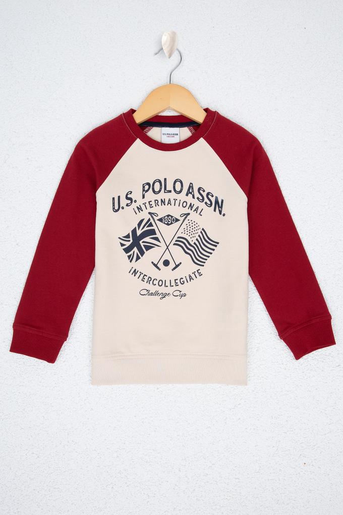 Çocuk Kırmızı Sweatshirt