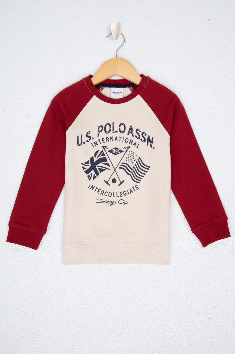 Çocuk Kırmızı Sweatshirt