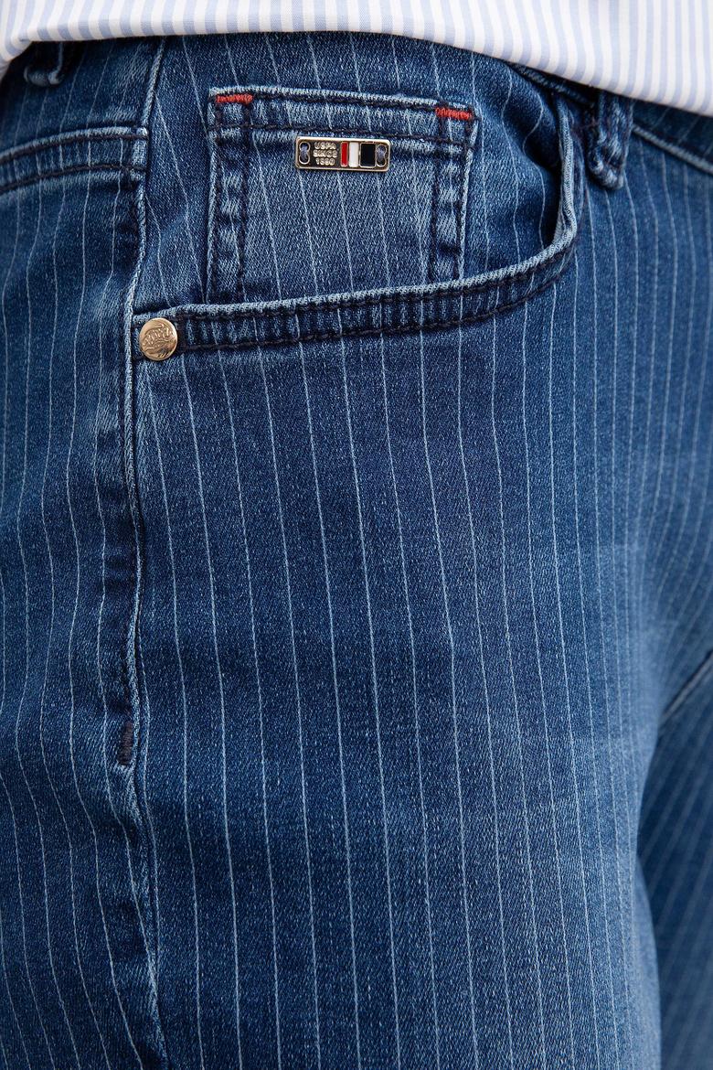 Kadın Mavi Denim Pantolon - 50200861001