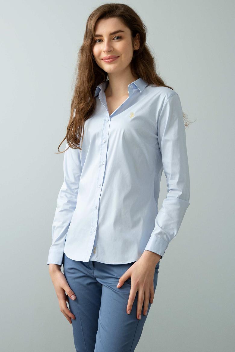 Mavi Gömlek Uzunkol Basic - 50192615009