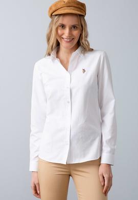 Beyaz Gömlek Uzunkol Basic - 50192620002