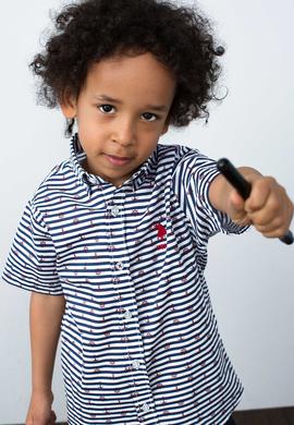 Lacivert Gömlek Kısakol - 50192644026