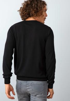 Erkek Siyah Basic Kazak - 50192670022