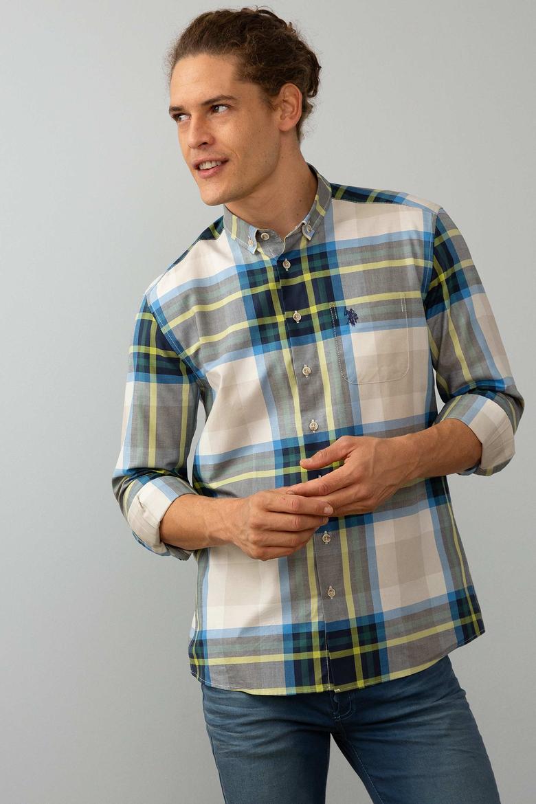 Gri Gömlek Uzunkol - 50192699033